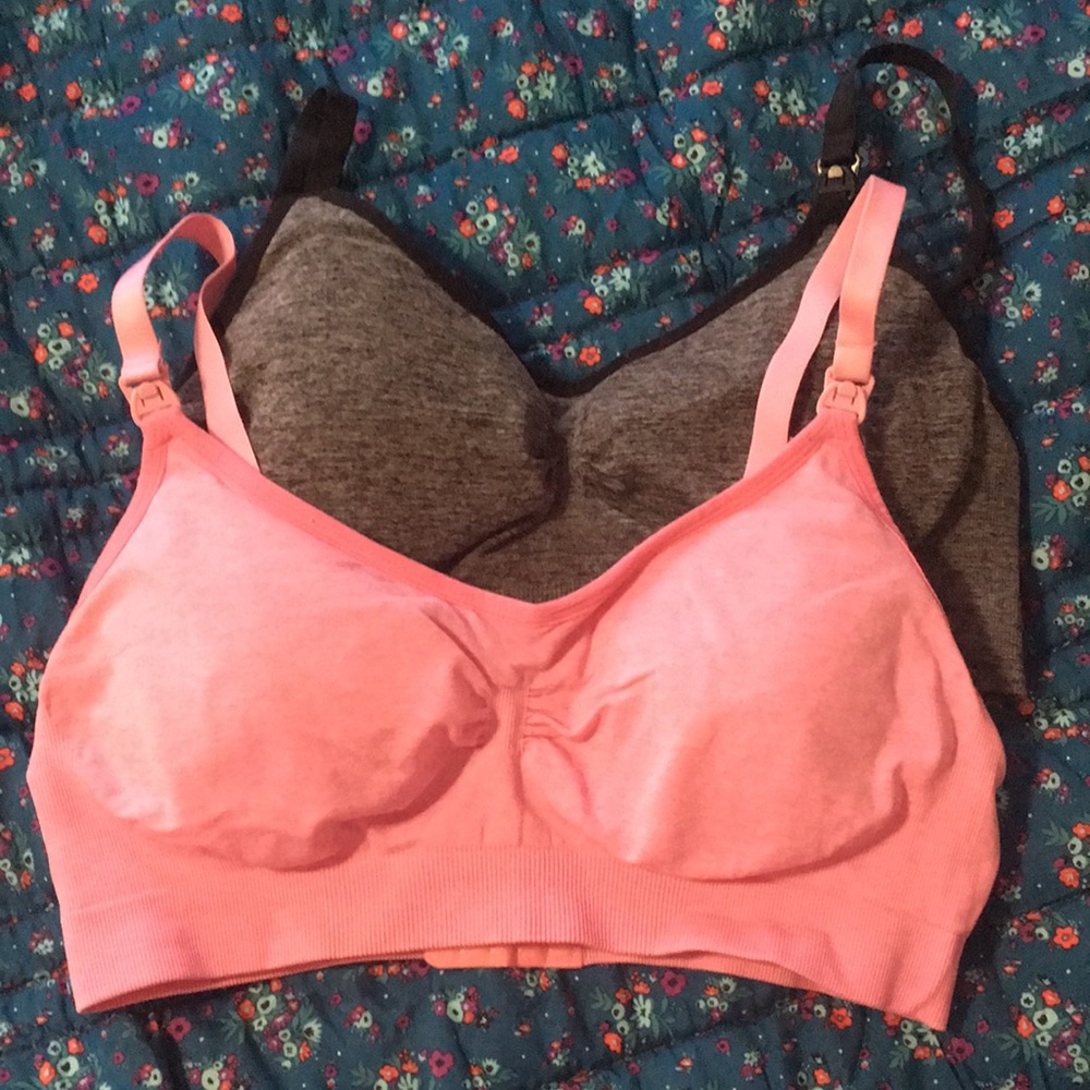 Set Of Two Nursing Bras